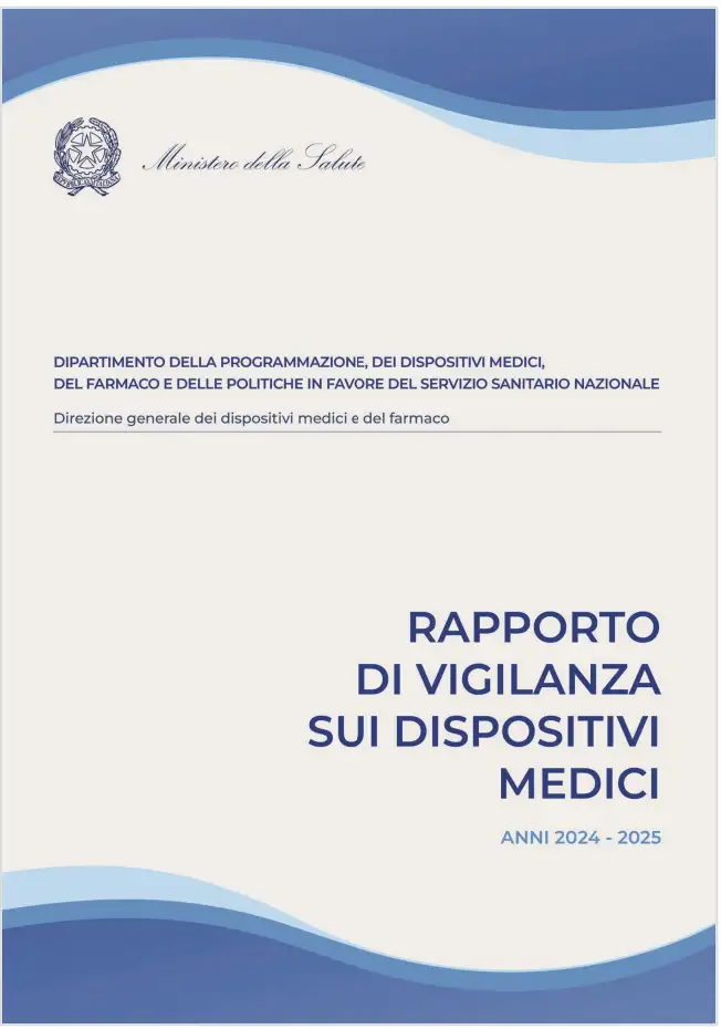 Rapporto di&nbsp;vigilanza sui dispositivi medici / Ed. 2026 (anni 2024-2025)